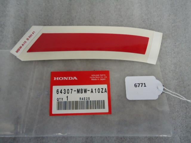 CBR600FS 2001 - 2002 Honda Sticker D1-23042, Motoren, Onderdelen | Honda