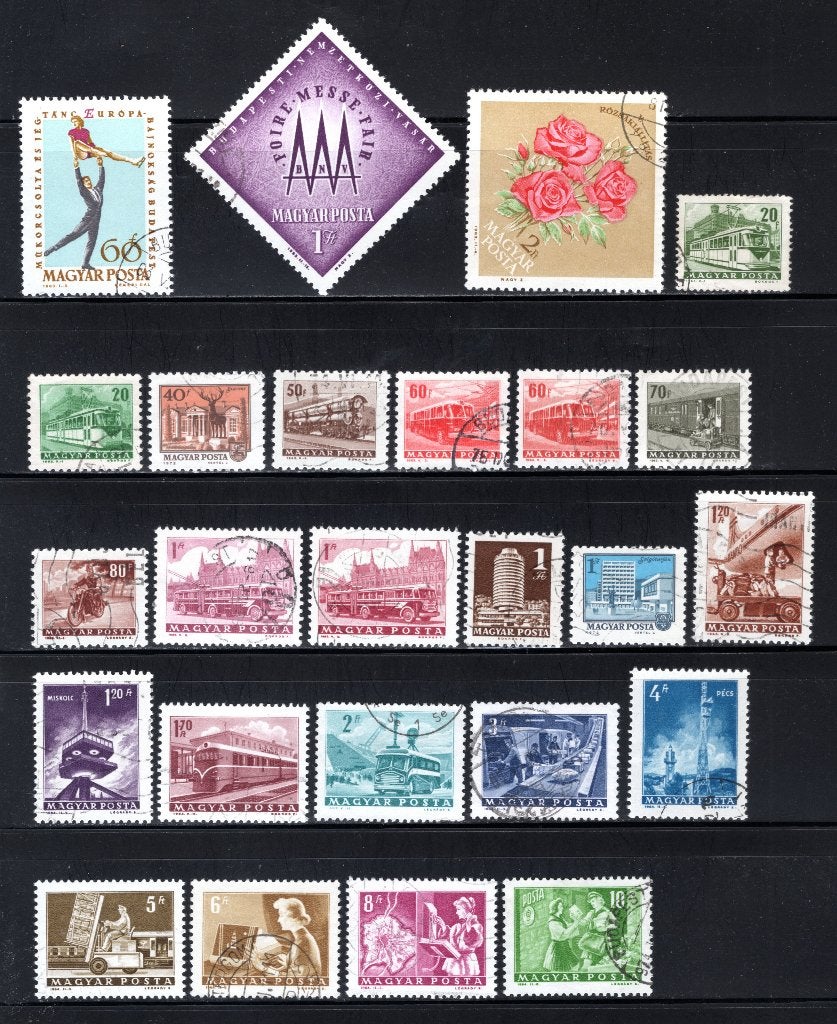 HONGARIJE Lot 1963 gestempeld, Postzegels en Munten, Postzegels | Europa | Hongarije, Verzenden, Gestempeld