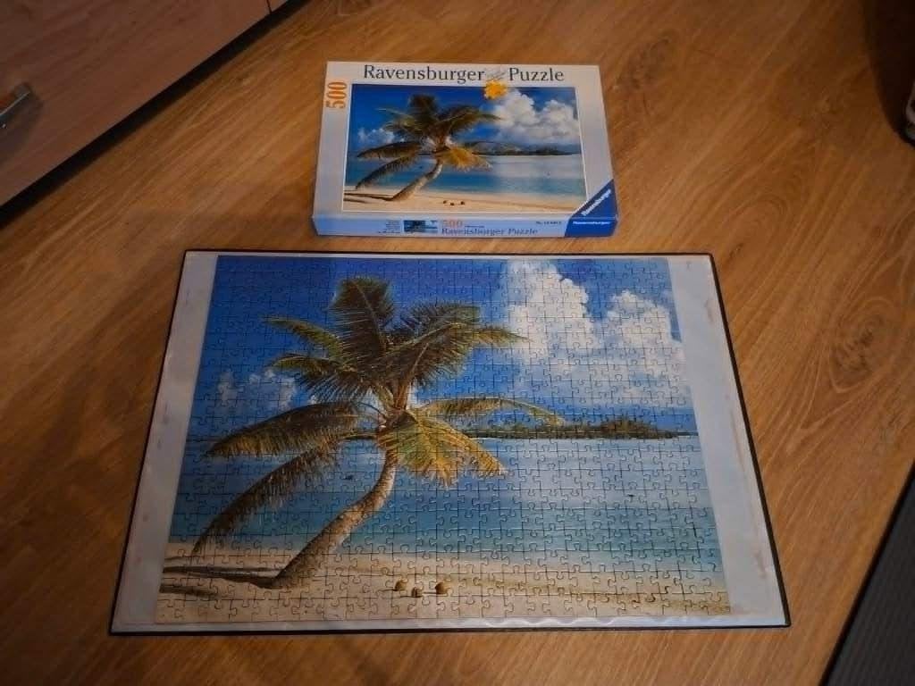 Ravensburger: Puzzel droomeiland (500 stukken), Ophalen of Verzenden, 500 t/m 1500 stukjes, Gebruikt, Legpuzzel