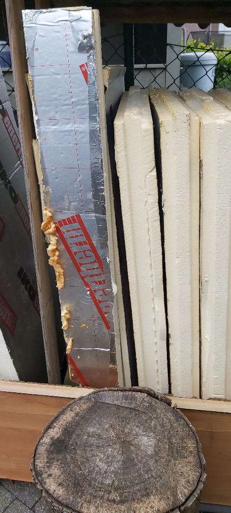 ISOLATIEMATERIAAL, Doe-het-zelf en Bouw, Ophalen, Dakisolatie, 4 tot 8 cm, Gebruikt
