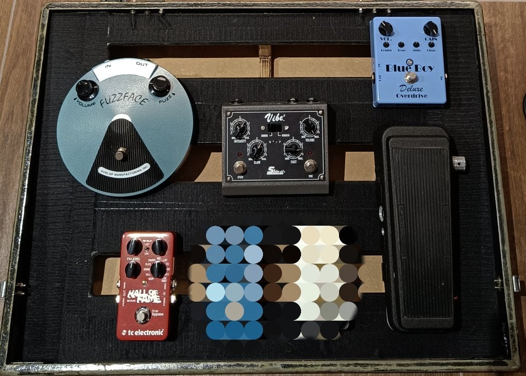 Verschillende gitaar pedalen + relic case, Enlèvement, Comme neuf, Autres types