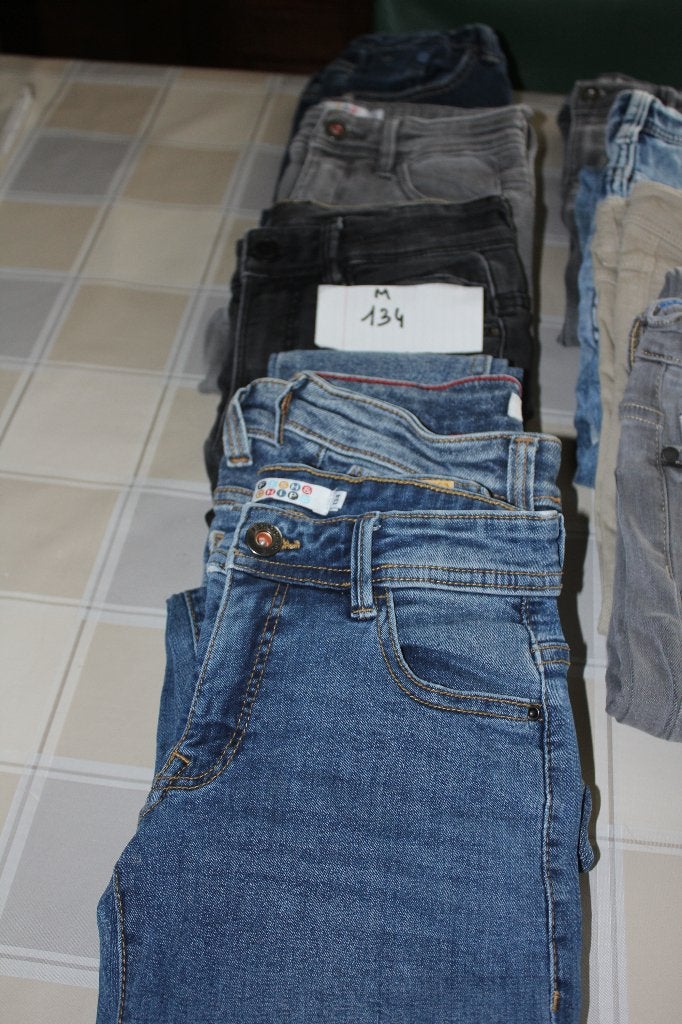 Jongens of unisex jeansbroeken, shorts en jogging broek, Ophalen, Gebruikt