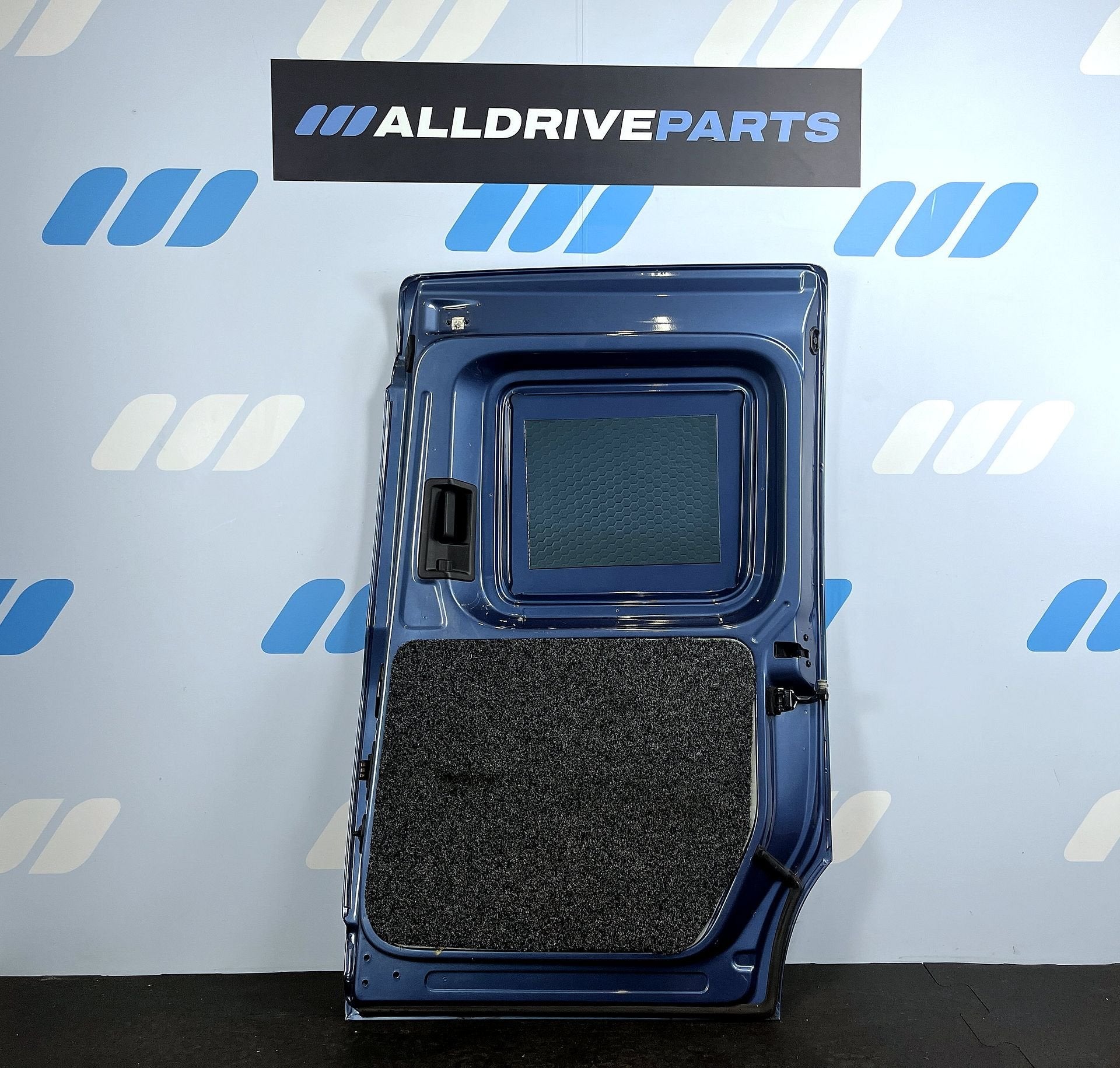 Schuifdeur rechts VW Caddy dicht blauw LR5T 2K5843108B, Gebruikt, -, Deur, -