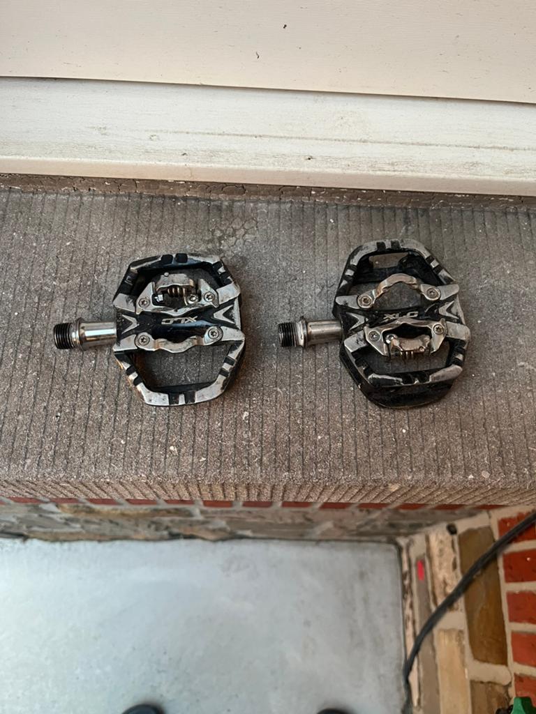 Shimano klikpedalen/plat, Ophalen, Zo goed als nieuw