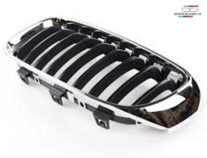 Grille sport rechts zwart met chrome BMW 5 serie E12 5113729, -, -, Nieuw, Ophalen of Verzenden