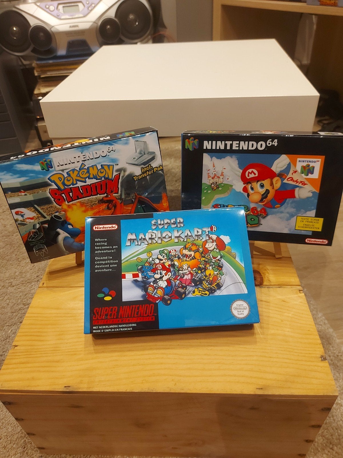 Boîtes custom non officielles pour jeux rétro – Lot de 3, Ophalen of Verzenden, Nieuw