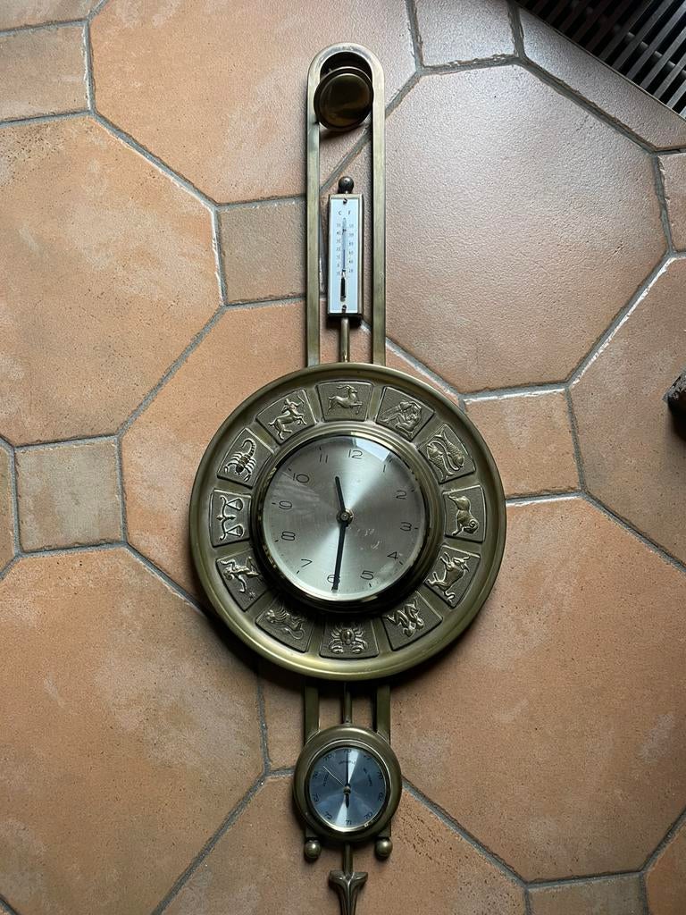 Grande horloge vintage laiton …faire offre, Ophalen of Verzenden, Zo goed als nieuw