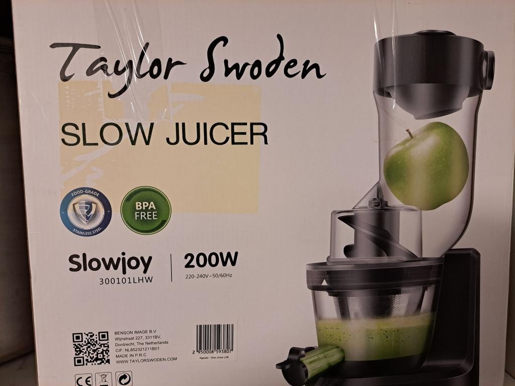 Slow juicer Taylor Swoden, Elektronische apparatuur, Ophalen