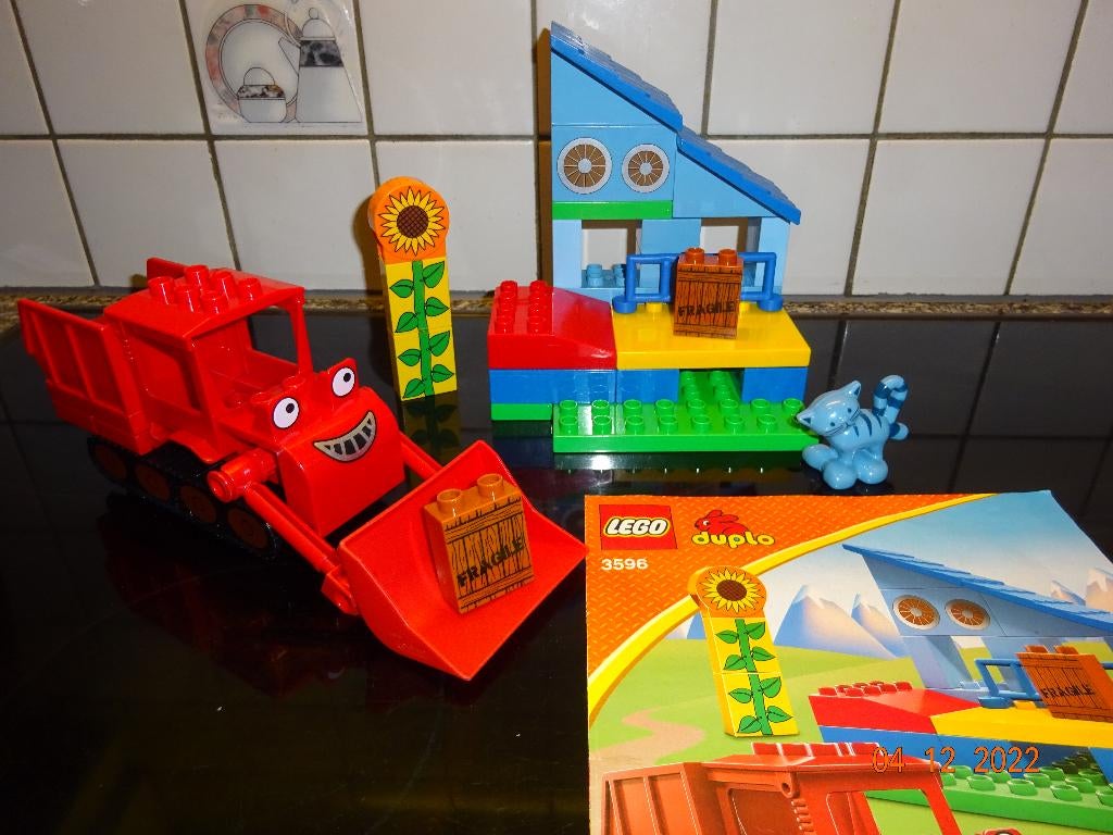 Duplo Muck Krijgt Het Voor Elkaar -3596*VOLLEDIG* Bob bouwer, Ophalen of Verzenden, Complete set, Duplo