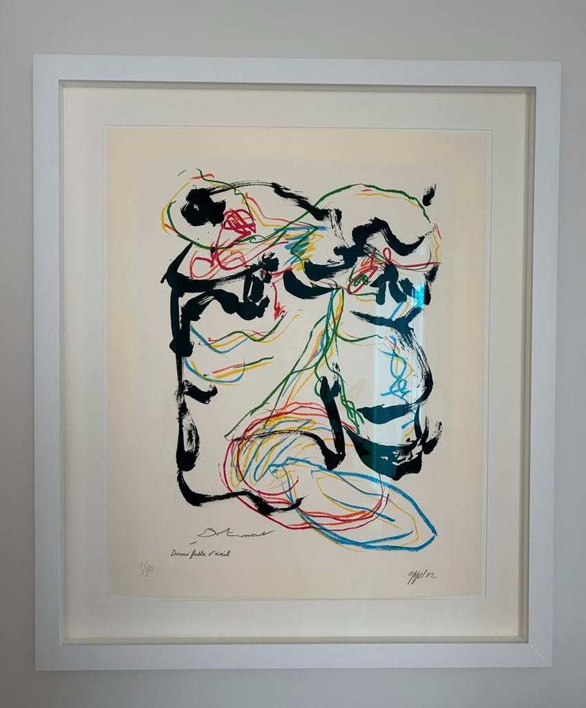 Dotremont & Appel - Duo Pour Pinceau et Crayon, Antiek en Kunst, Ophalen of Verzenden