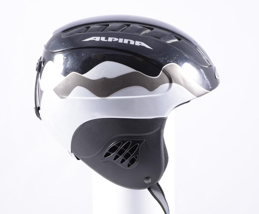 48 49 50 51 52 cm ski snowboard helm ALPINA CARAT, Ophalen of Verzenden, Gebruikt, Ski, Carve