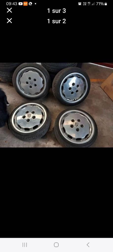 Jantes Porsche 16 idéal Cox golf 1 ect, Overig, Gebruikt, Velg(en), 16 inch
