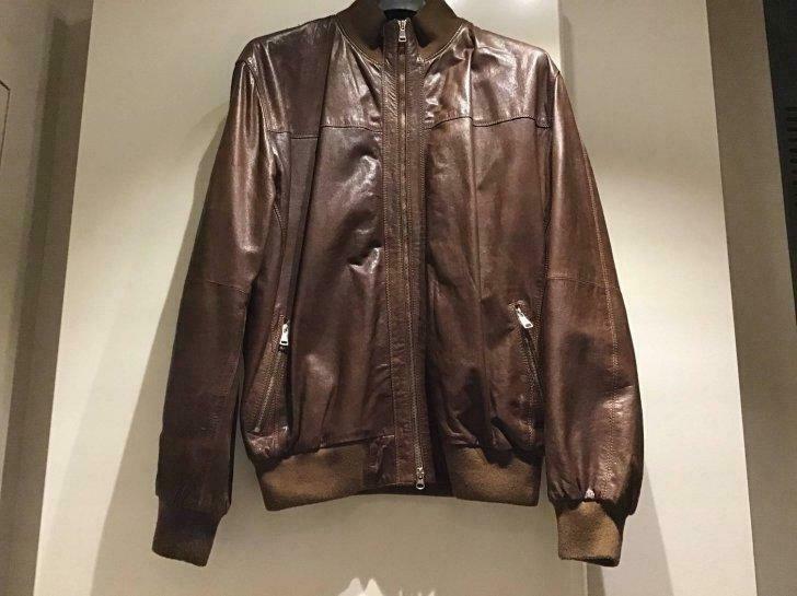 LEDEREN Mannenblouson, Ophalen of Verzenden, Gedragen, Maat 48/50 (M), Bruin