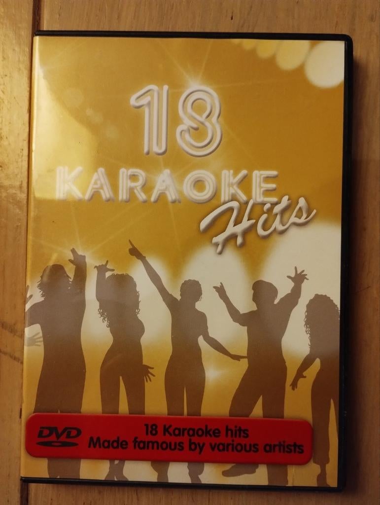 DVD - 18 Karaoke Hits, Tous les âges, Enlèvement, Comme neuf