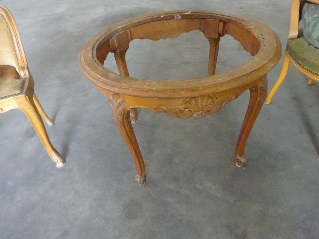 LOUIS XV SALONTAFEL glas is weg, Enlèvement ou Envoi