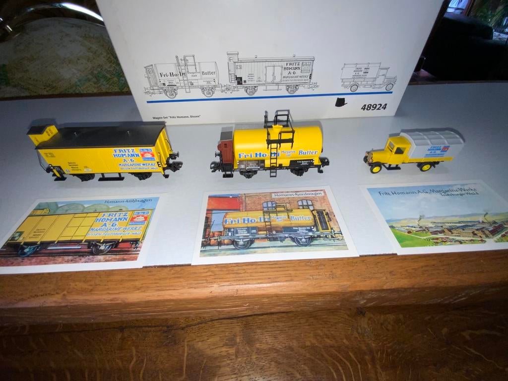 Marklin 48924 Fritz Homan goederenwagens NIEUW, Ophalen of Verzenden