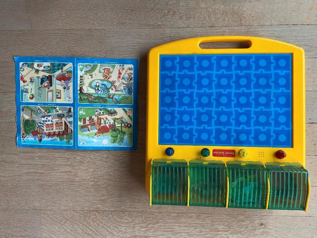 Puzzel met geluid: 4 stuks PERFECTE STAAT, Ophalen of Verzenden, 10 tot 50 stukjes, Zo goed als nieuw