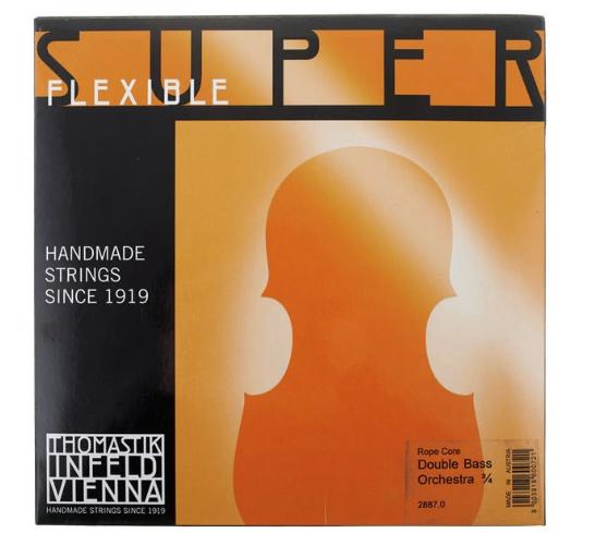 Cordes Contrebasse Thomastik 2887.0 Superflexible Bass 3/4, Musique & Instruments, Enlèvement ou Envoi, Comme neuf, Acoustique