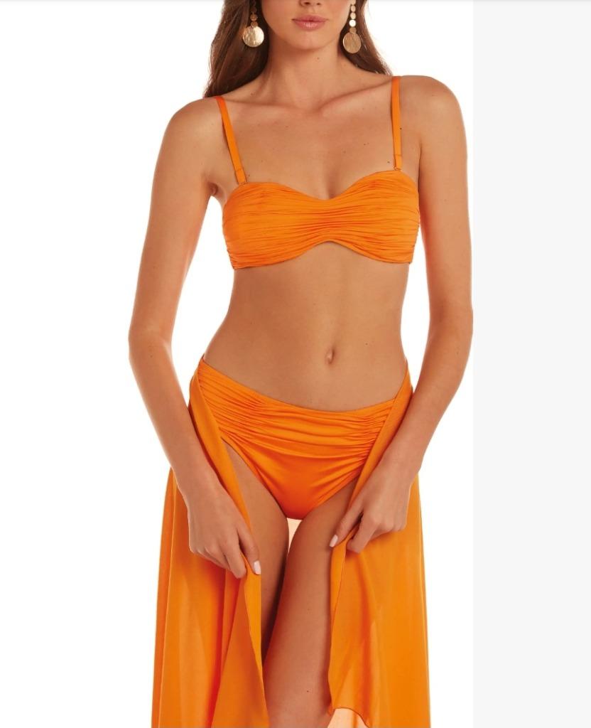 Joli paréo en tricot GEBA dans la nouvelle couleur ORANGINA, Neuf, Enlèvement ou Envoi, Autres types, ROIDAL