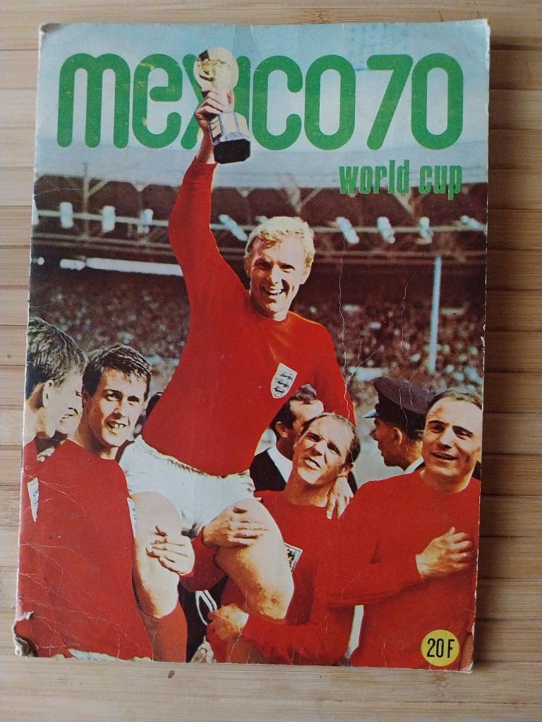 Album chromos football Mexico 70, Collections, Enlèvement, Utilisé
