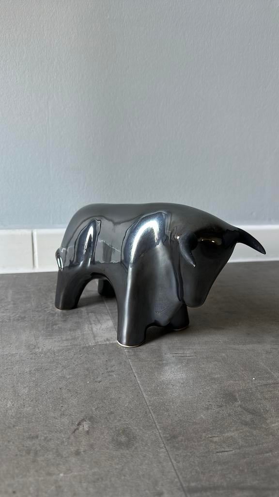 Stenen beeld stier, Ophalen of Verzenden, Nieuw