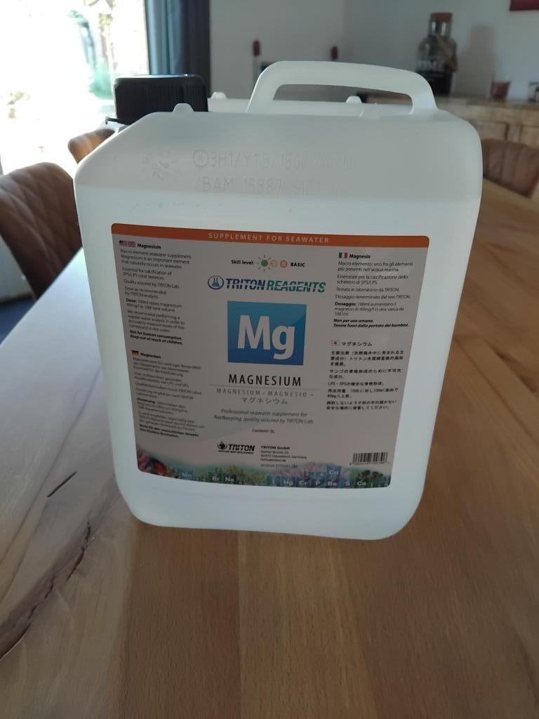 aquarium  recifal 5l de magnesium triton, Enlèvement, Neuf