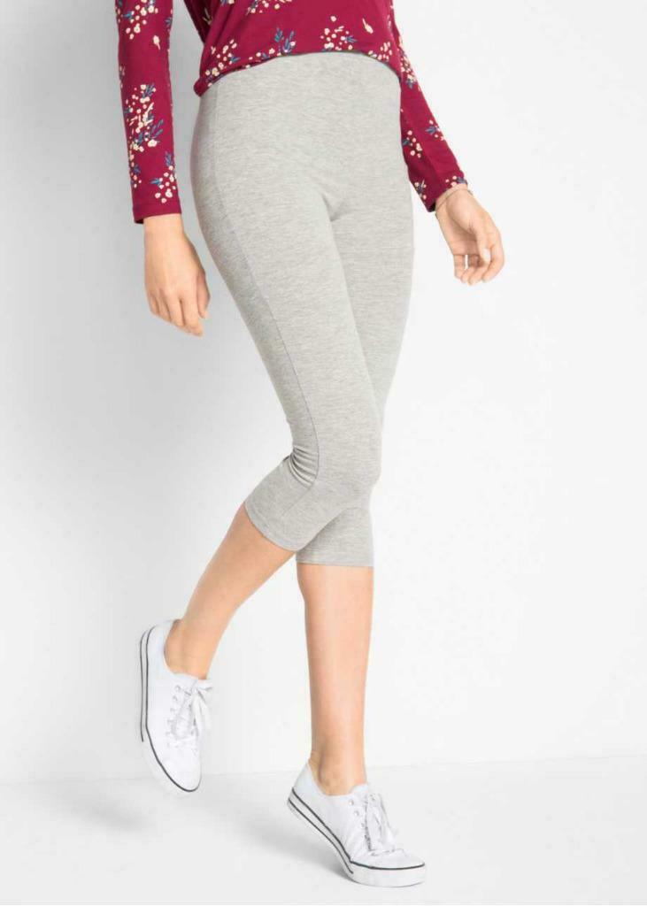 3/4 grijze legging, Maat 38/40 (M), 3 Suisses, Ophalen of Verzenden, Zo goed als nieuw