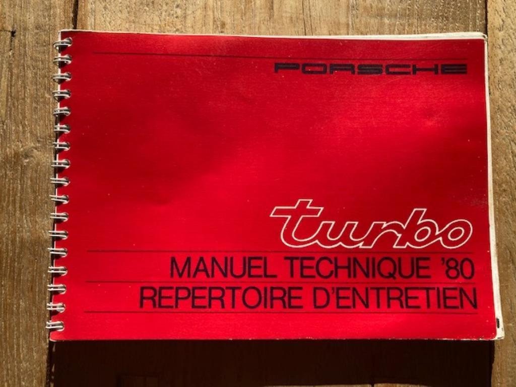 Porsche Turbo Manuel technique '80 - Répertoire d"entretien, Enlèvement ou Envoi, Utilisé, Porsche