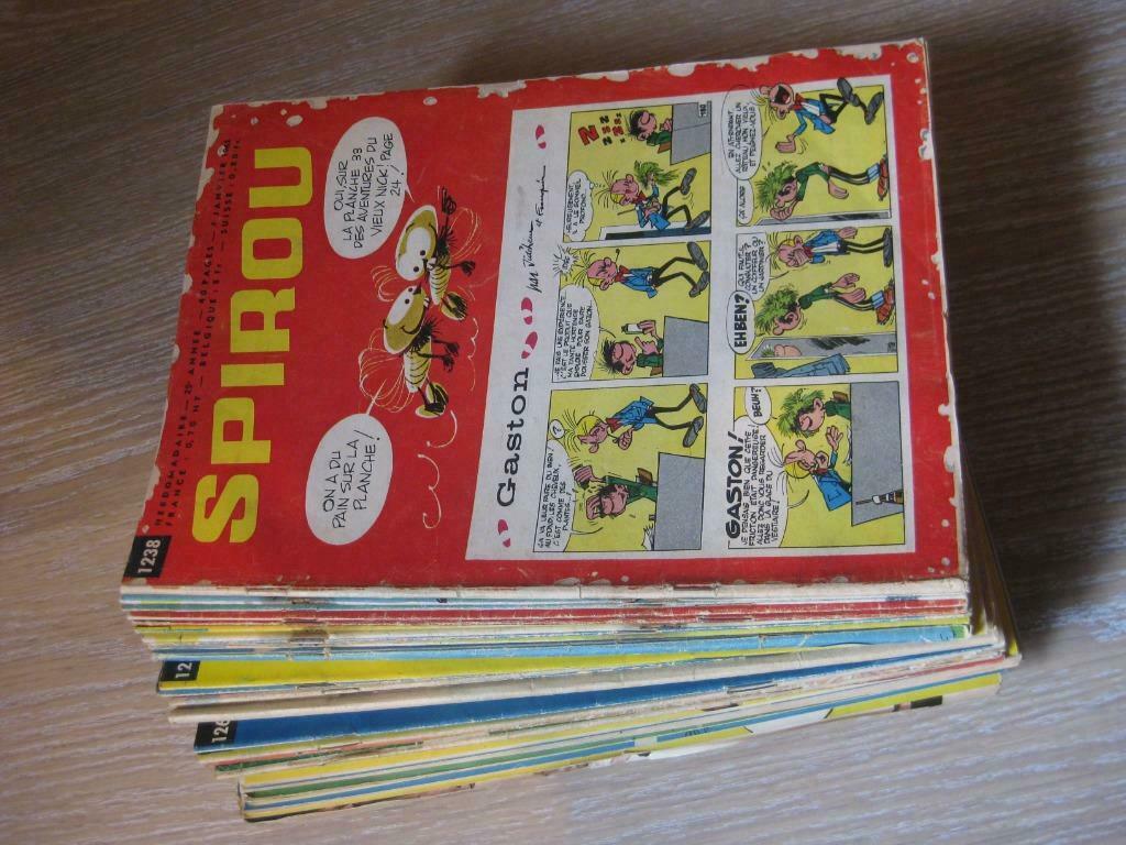 Spirou Hebdo. Année 1962 complète !!, Enlèvement ou Envoi, Série complète ou Série, Utilisé, Collectif
