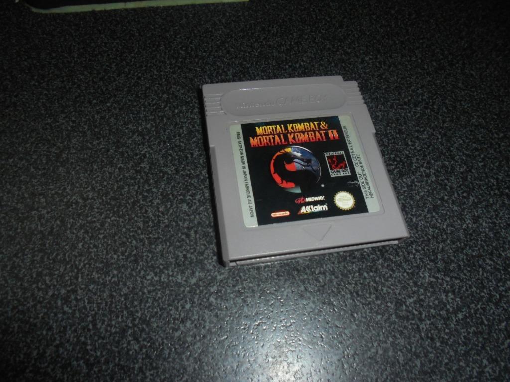 Game Boy Mortal Kombat & Mortal Kombat II (orig), Games en Spelcomputers, Ophalen of Verzenden, Gebruikt