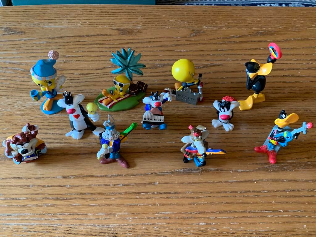 OUDE LOONEY TUNES FIGUURTJES, Verzamelen, Ophalen of Verzenden