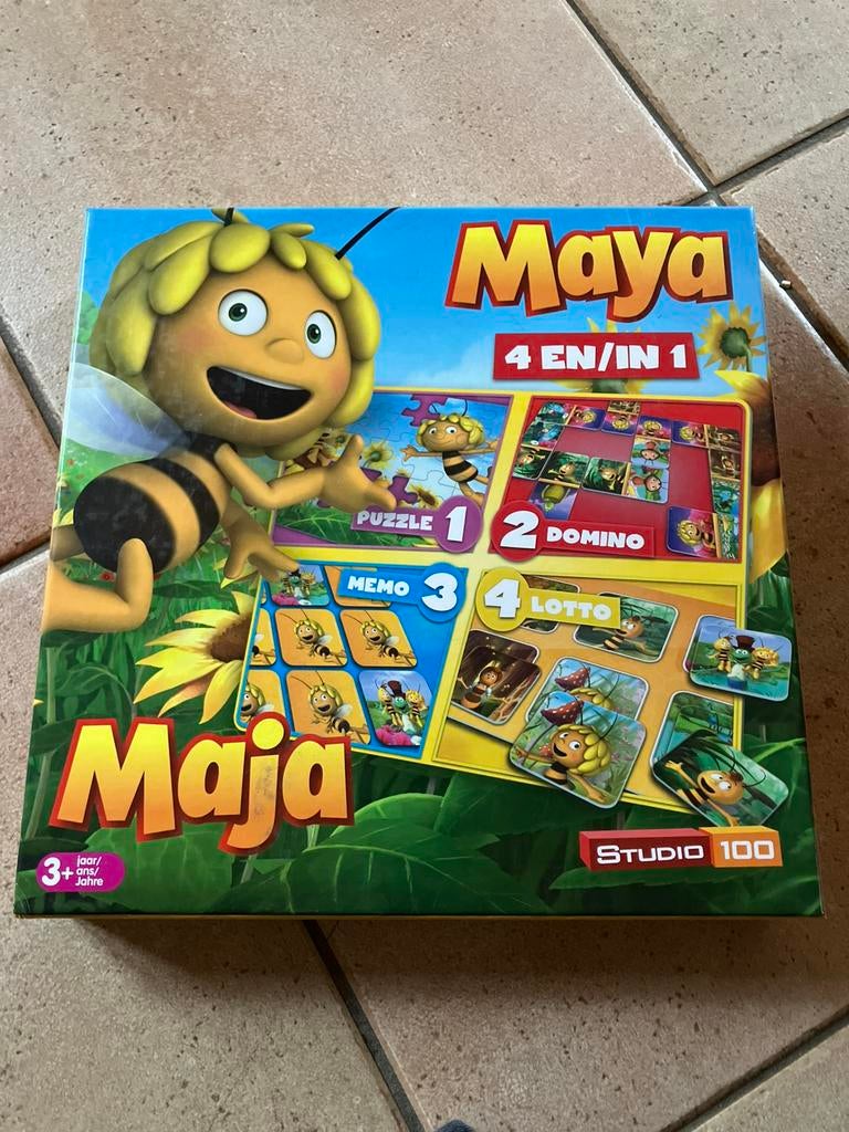 Maya spellendoos 4 in 1, Drie of vier spelers, Ophalen, Gebruikt