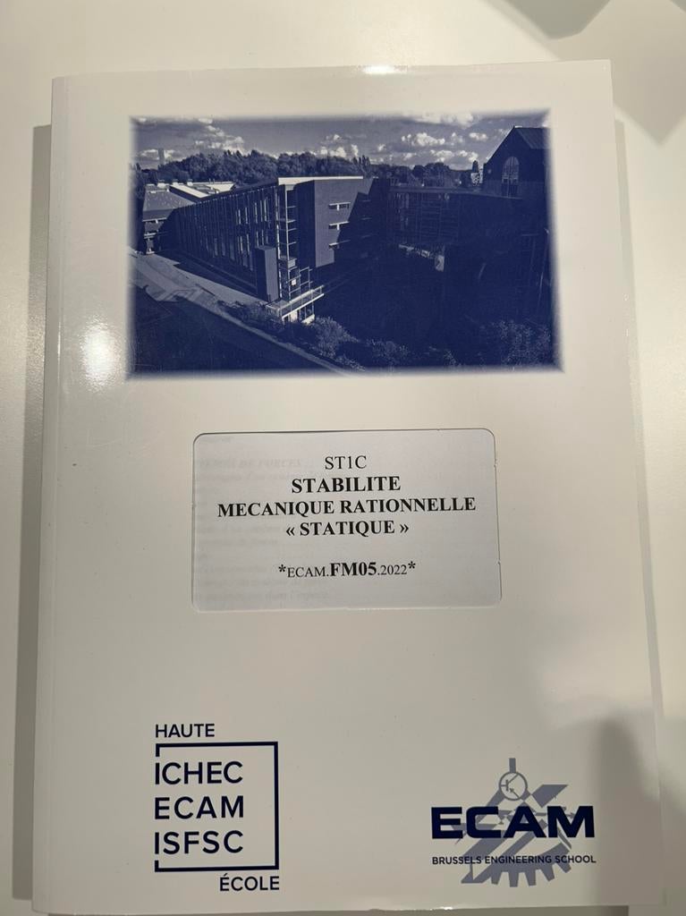 Stabilité mécanique rationnelle statique, Enlèvement ou Envoi, Neuf