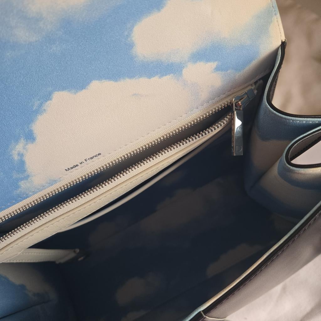 Delvaux Brillant MM tas „In de wolken”, Ophalen, Zo goed als nieuw, Zwart, Schoudertasje