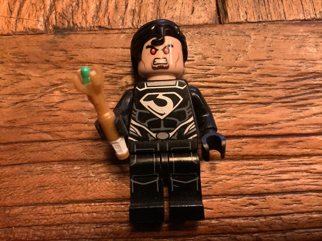 Lego figuur evil superman / E1, Ophalen of Verzenden, Zo goed als nieuw, Losse stenen, Lego