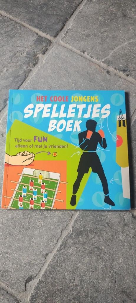Het coole jongens spelletjesboek, Ophalen of Verzenden, Nieuw