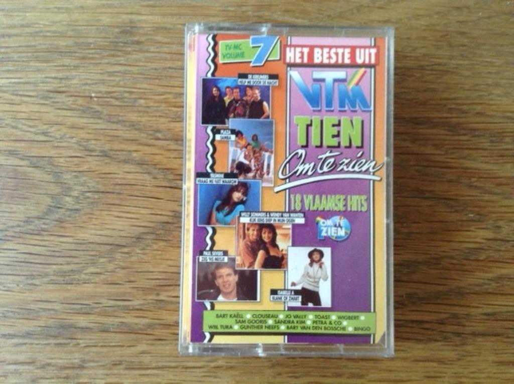 muziekcassette het beste uit tien om te zien 7, Cd's en Dvd's, Cassettebandjes, Ophalen of Verzenden, Nederlandstalig, 1 bandje