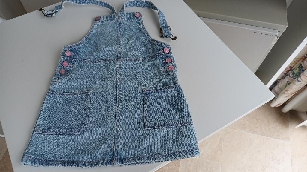 tablier - jeans - Taille 110, Robe ou Jupe, Enlèvement ou Envoi, Comme neuf, Tape  à l'oeil