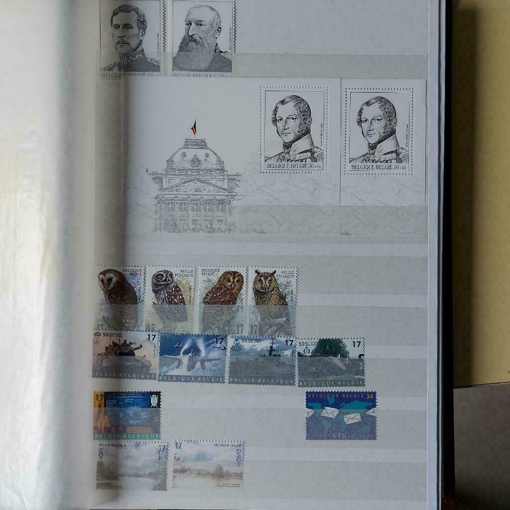 timbres MNH Belgique1999, Sans timbre, Enlèvement ou Envoi, Non oblitéré, Autre