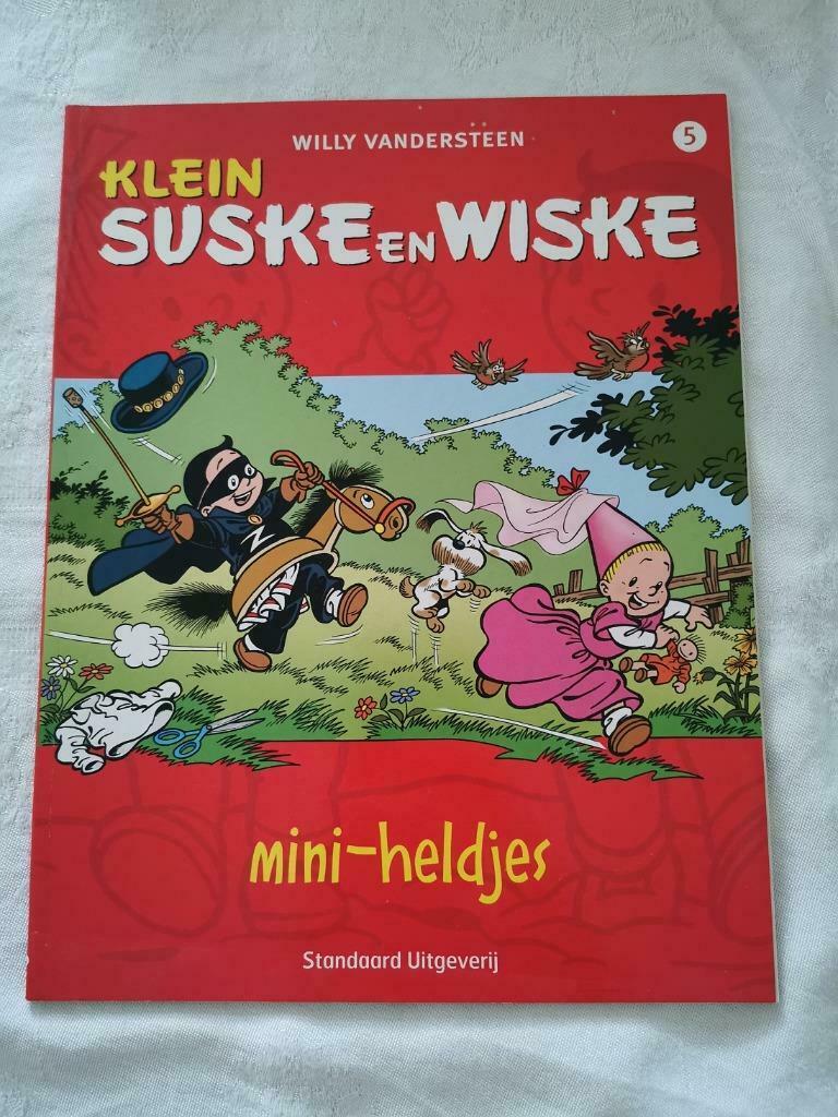 Klein Suske en Wiske 5 - mini-heldjes, Eén stripboek, Ophalen of Verzenden