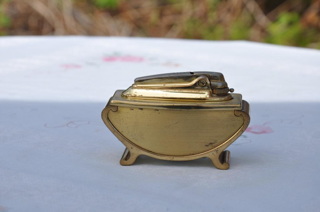 §  briquet de table ronson, Collections, Enlèvement ou Envoi, Utilisé, Briquet
