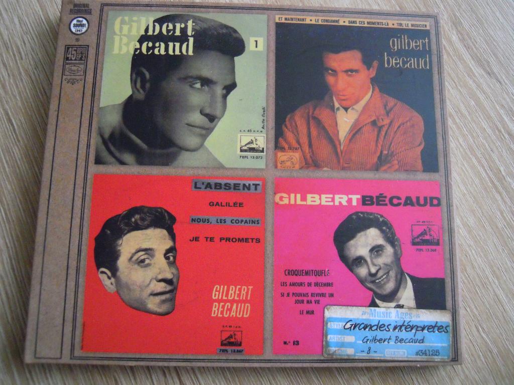 Gilbert Bécaud ( grands intérpretes vol. 8 ), Ophalen of Verzenden, Zo goed als nieuw