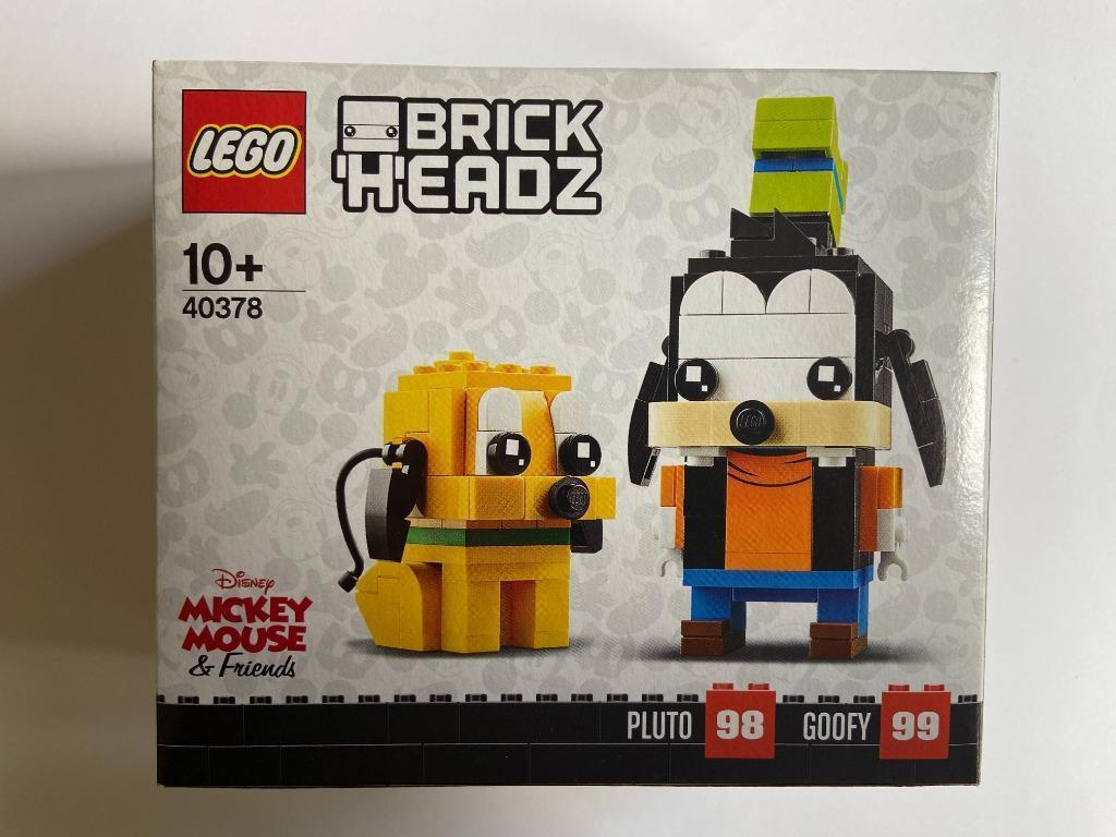 Lego BrickHeadz 40378: Disney: Pluto (98) & Goofy (99), Ophalen of Verzenden, Nieuw, Complete set, Lego