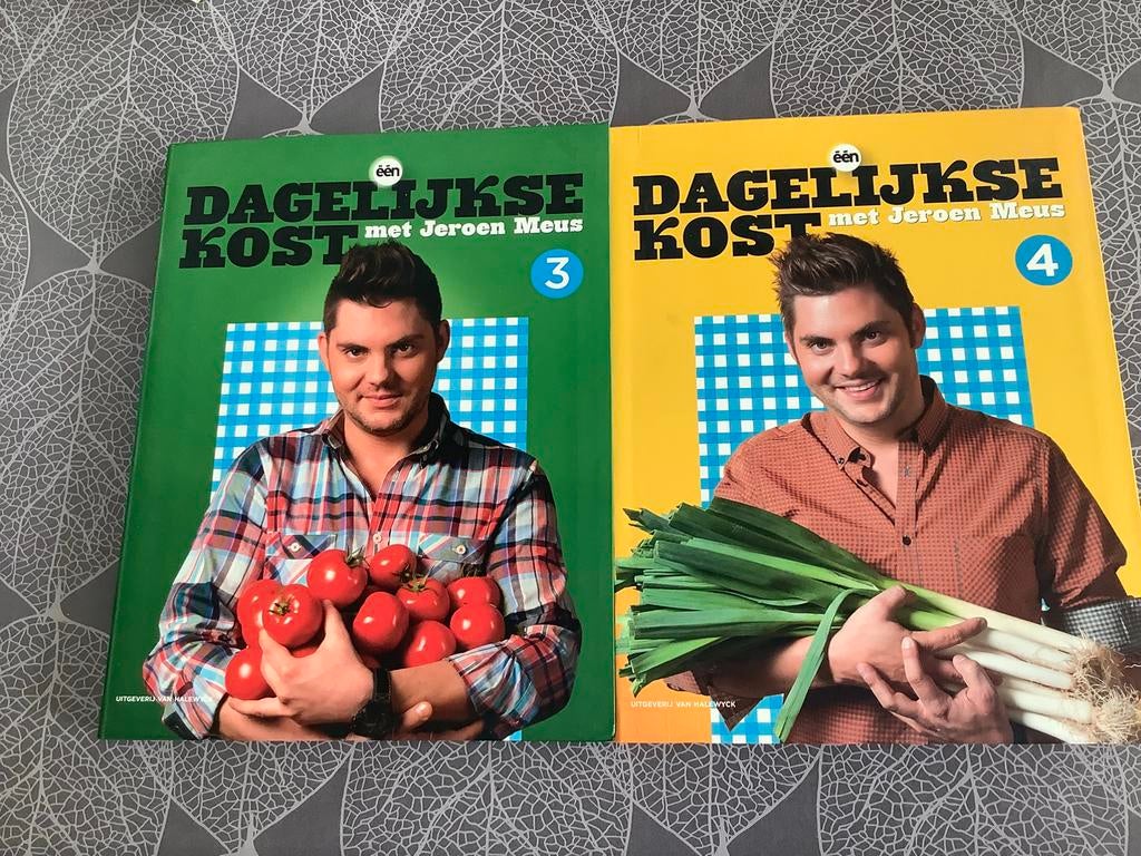 Dagelijkse kost Jeroen Meus deel 3 en 4, Ophalen, Voorgerechten en Soepen, Jeroen Meus, Zo goed als nieuw