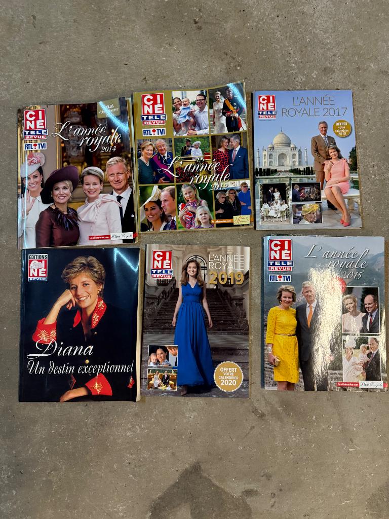 Lot de magazines sur la Famille Royale Belge, Enlèvement ou Envoi, Neuf, Magazine ou livre