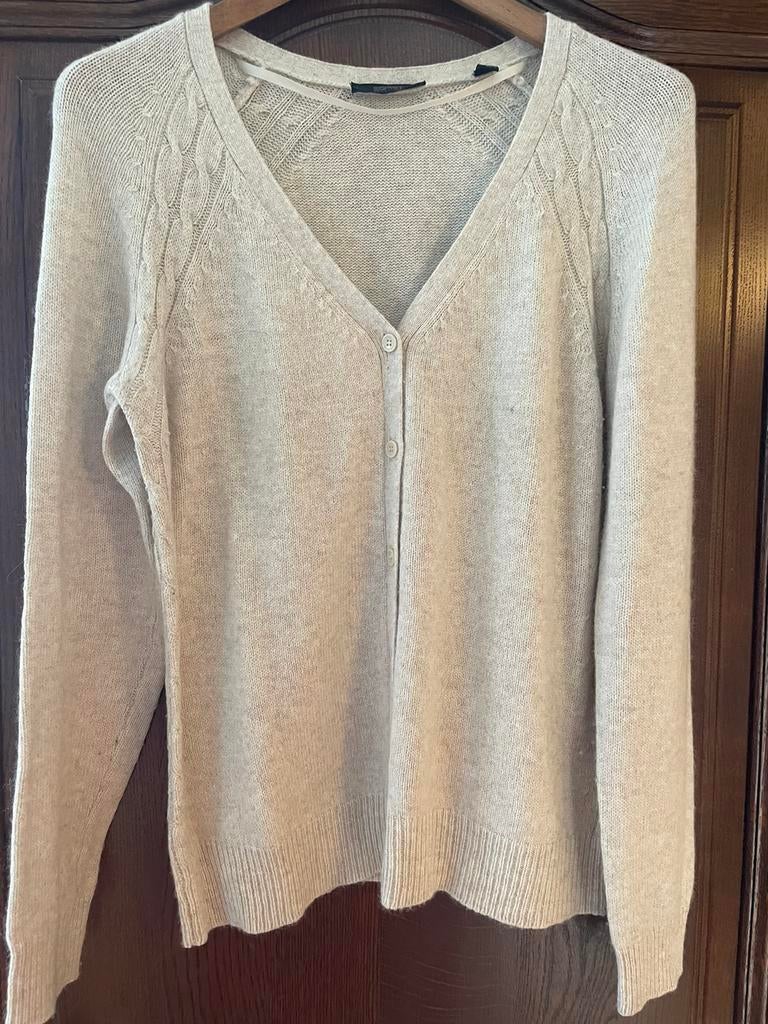 Esprit vestje met knopen maat M, Maat 38/40 (M), Beige, Ophalen of Verzenden, Zo goed als nieuw