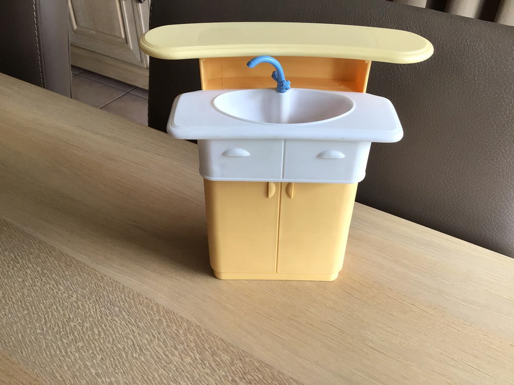 Vintage Barbie spoelbak, Kinderen en Baby's, Ophalen of Verzenden, Zo goed als nieuw