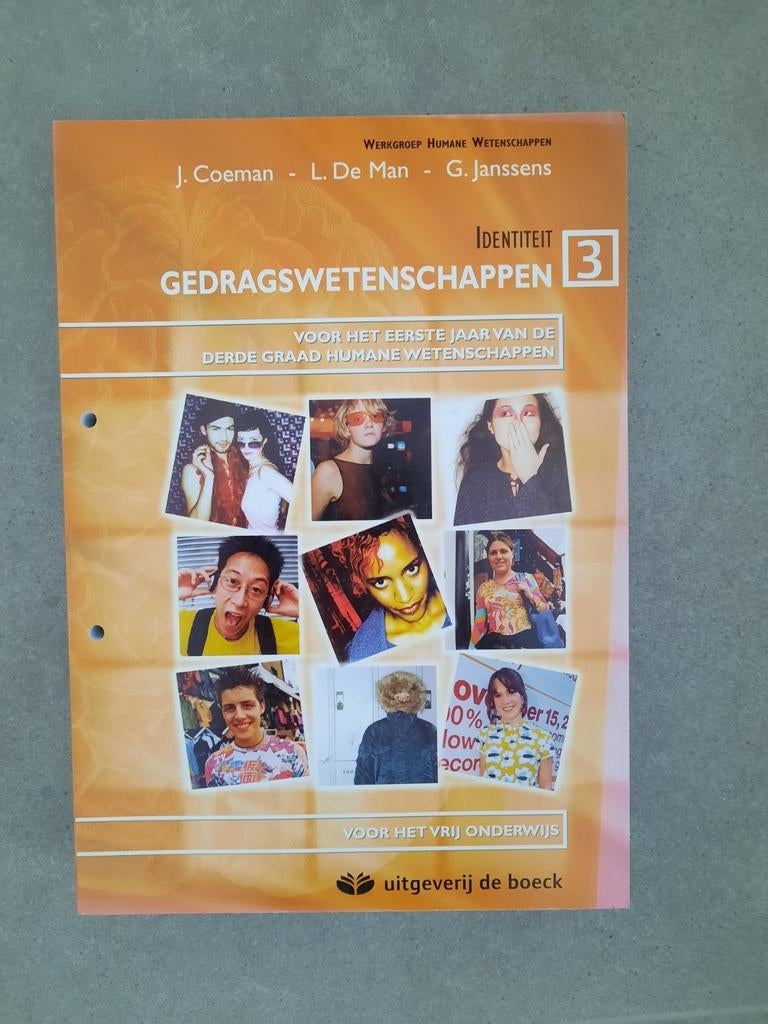 Sciences du comportement 3., Livres, Enlèvement ou Envoi, Comme neuf