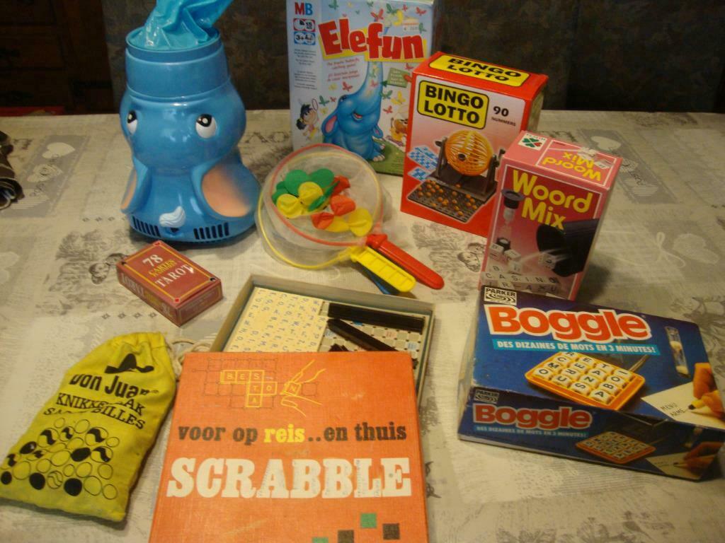 Gezelschapsspelletjes – bordspelletjes deel 2, Parker, Gebruikt, Ophalen of Verzenden, Vijf spelers of meer