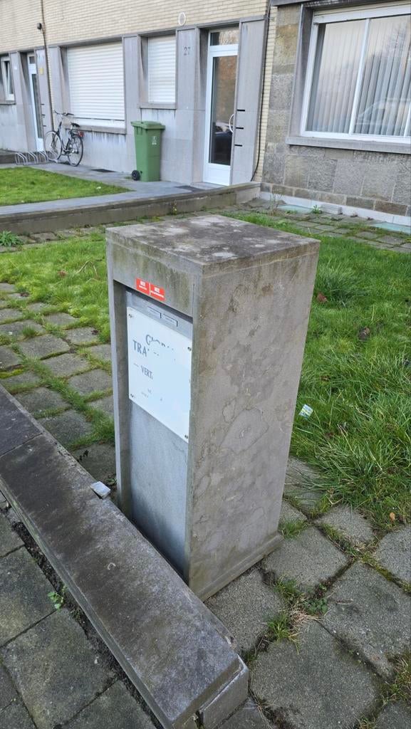 Brievenbus, Tuin en Terras, Ophalen, Gebruikt, Beton, Staande brievenbus